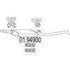 OPEL 852052 End Silencer